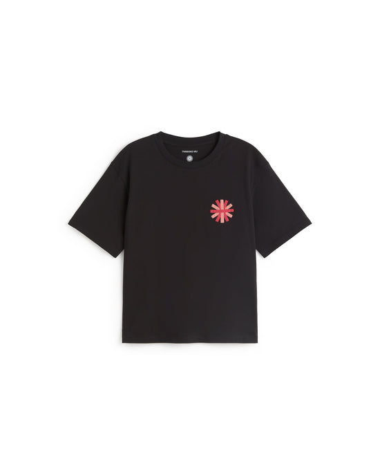 Camiseta patched sunny Lucia sostenible silueta - 1