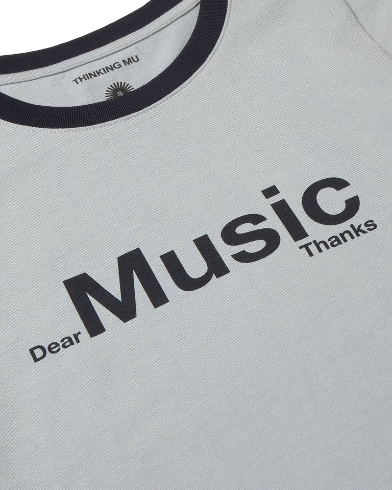 Camiseta slim dear music Mirna sostenible silueta - 2