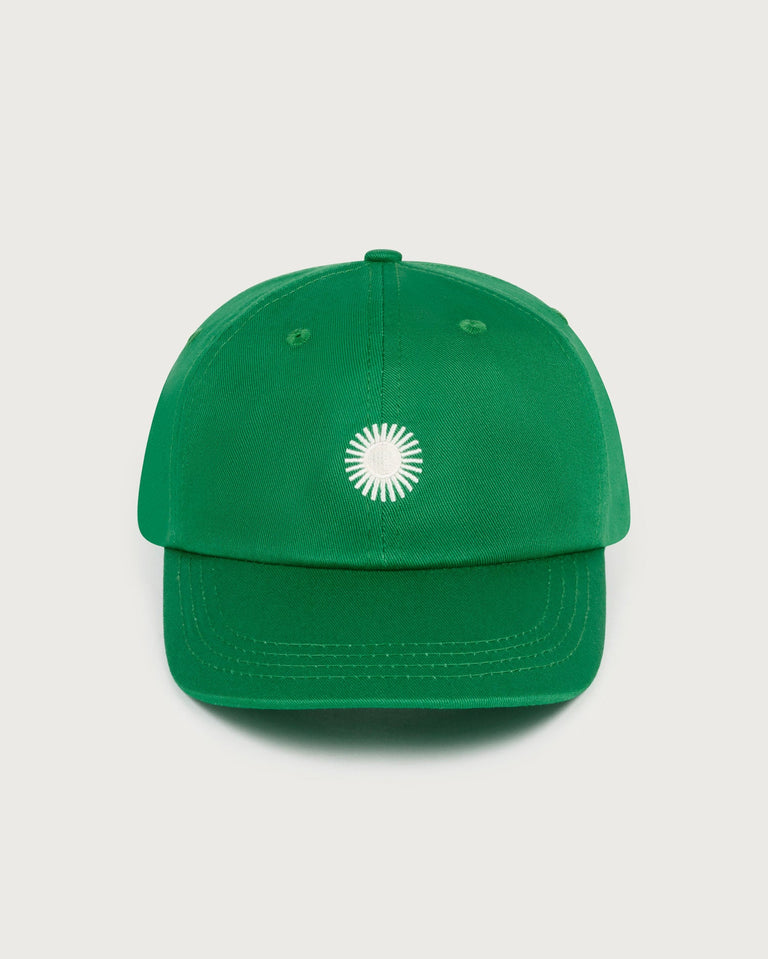 Gorra verde contraste Chris sostenible-3