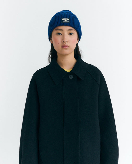 Gorro lana azul Amor sostenible - 1