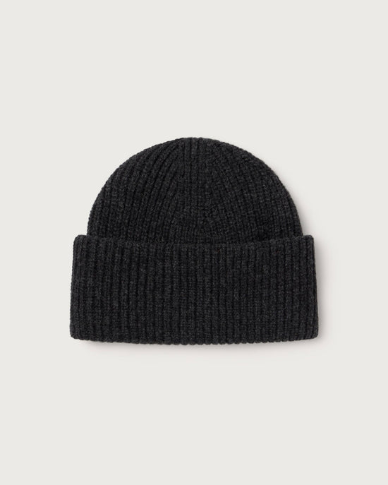 Gorro lana gris Ruby sostenible silueta - 1